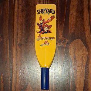 Shipyard Summer Ale Tap Handle - Yellow and Blue